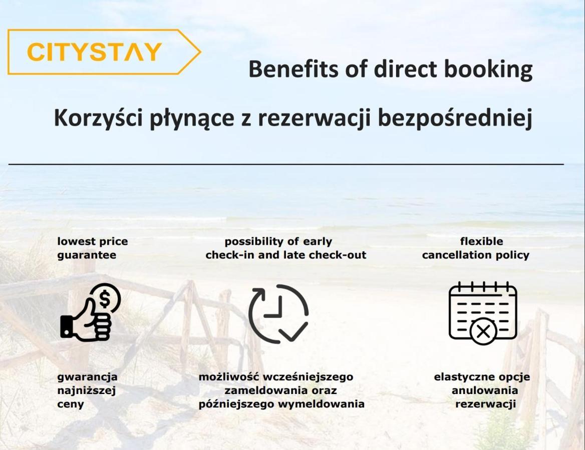 Citystay Ambra Waterlane Apartment غدانسك المظهر الخارجي الصورة